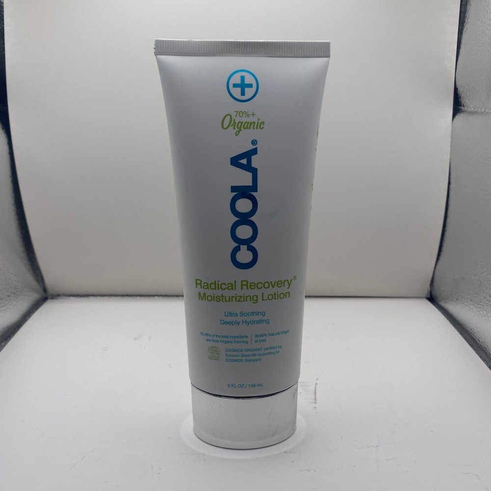 NEW COOLA Organic Radical Recovery Body Lotion Aloe Vera Sunburn Relief 5 Fl Oz - Picture 2 of 7